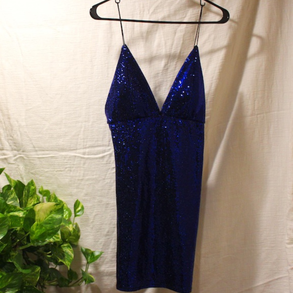 Better Be Sequined Mini Dress